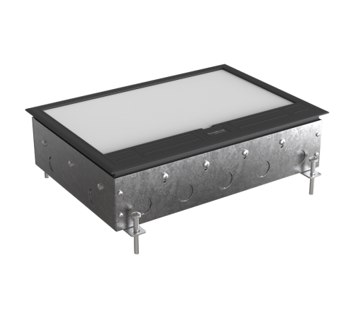 MultiDesk Люк на 24 модулей IP40 для бетонных полов с монтажной коробкой, тип MDK10  MDK10224  SE