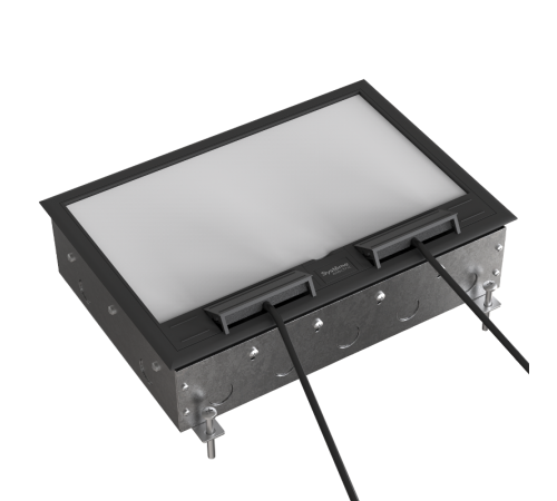 MultiDesk Люк на 24 модулей IP40 для бетонных полов с монтажной коробкой, тип MDK10  MDK10224  SE