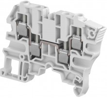 Клемма винтовая ZS6-4S-BL, синяя - 6 мм?, 4 зажима  1SNK506022R0000  TE