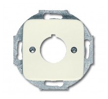 Накладкас суппортом для командно-сигнальных приборов D=22.5 мм, серия Busch-Duro 2000 SI, цвет сл. кость  1724-0-0210   2CKA001724A0210  ABB