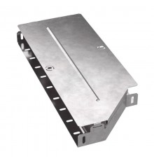 Переходник левый с крышкой Стандарт 500х400х50   PR16.0697  Промрукав