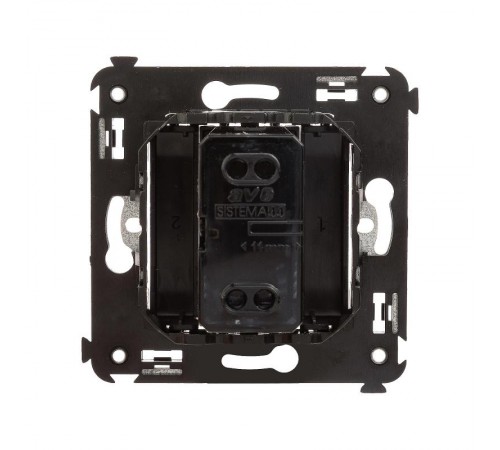 Звонок в стену, "Avanti", "Черный матовый"  4412193  DKC