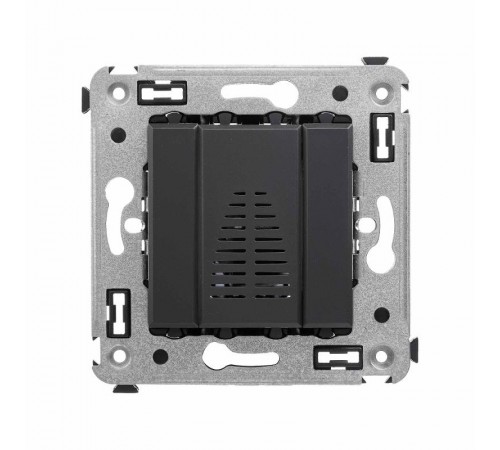 Звонок в стену, "Avanti", "Черный матовый"  4412193  DKC