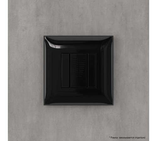 Звонок в стену, "Avanti", "Черный квадрат"  4402193  DKC