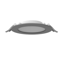 Светильник светодиодный  ДВО DL-01 Slim 160мм 25Вт 4000K 176x39мм IP65/40 RAL7045 серый муар опал  V1-RF-70083-10000-6502540  VARTON