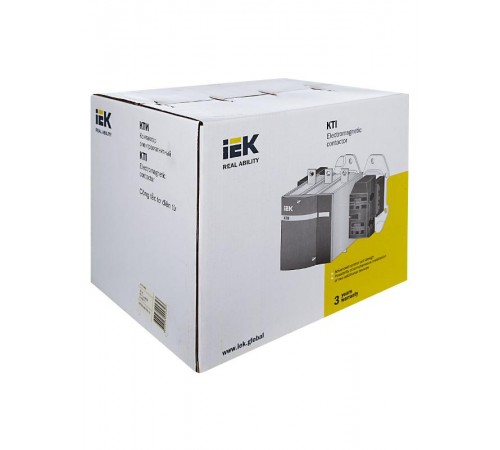 Контактор КТИ-6400  400А  230В/АС3   KKT60-400-230-10  IEK