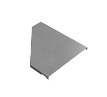 Крышка переходника правого 50-200 мм "ПЛЮС" HD  KPDplus50-200-R HD   КМ-профиль