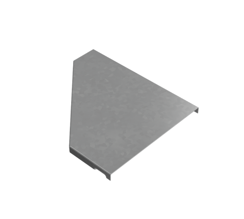 Крышка переходника правого 50-200 мм "ПЛЮС" HD  KPDplus50-200-R HD   КМ-профиль