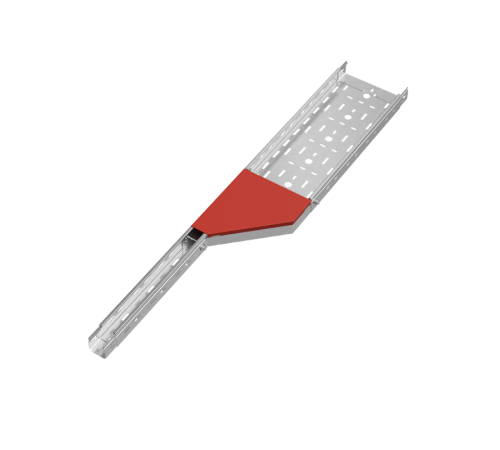 Крышка переходника правого 50-200 мм "ПЛЮС" HD  KPDplus50-200-R HD   КМ-профиль