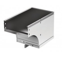 Угол CDSS 90 вертикальный внеш. переходник лев. осн.400 H100, горячеоцинкованный  37126HDZ  DKC