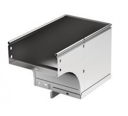 Угол CDSS 90 вертикальный внеш. переходник лев. осн.400 H100, горячеоцинкованный  37126HDZ  DKC