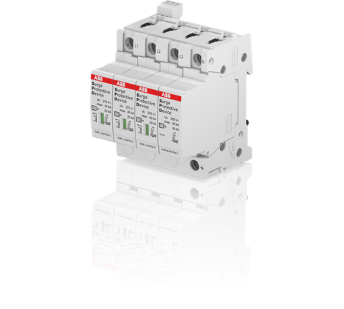 Устройство защиты от импульсных перенапряжений (УЗИП) OVR T2 3N 40-275s P TS QS2CTB815704R0800 ABB