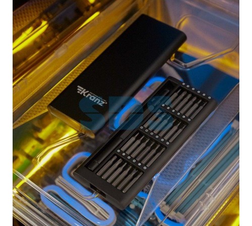 Набор отверток для точных работ RA-03, 25 предметов  KR-12-4753  Kranz