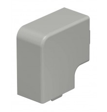 Крышка плоского угла кабельного канала WDK 30x45 мм (ПВХ,серый) (WDK HF30045GR)  6158676  OBO Bettermann