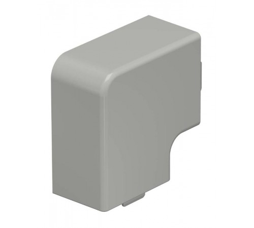 Крышка плоского угла кабельного канала WDK 30x45 мм (ПВХ,серый) (WDK HF30045GR)  6158676  OBO Bettermann