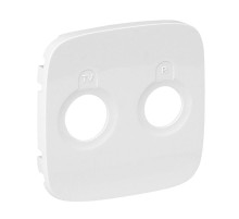 Valena ALLURE Белый Накладка розетки TV-R  754785  Legrand