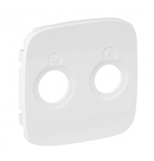 Valena ALLURE Белый Накладка розетки TV-R  754785  Legrand