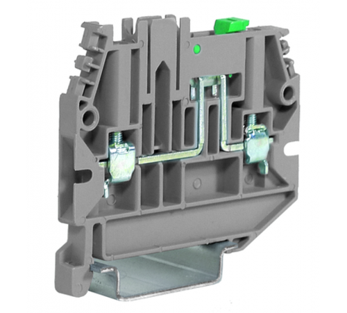 CBS.2/GR Клемма с ножевым размыкателем. 2,5 кв.мм., 1 уровень, винт  ZCBS02GR  DKC