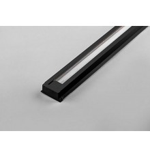 Шинопровод осветительный для трековых светильников, черный, 2м, в наборе токовод, заглушка, крепление, CAB1003  10341  Feron