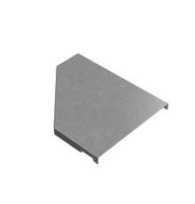 Крышка переходника правого 50-150 мм "ПЛЮС" HD  KPDplus50-150-R HD   КМ-профиль