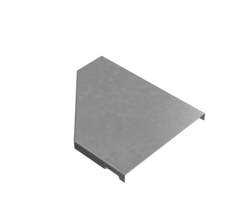 Крышка переходника правого 50-150 мм "ПЛЮС" HD  KPDplus50-150-R HD   КМ-профиль