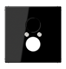 Крышка для 2-х гнезд (разъемов для громкоговорителей); черная  LS962SW  Jung