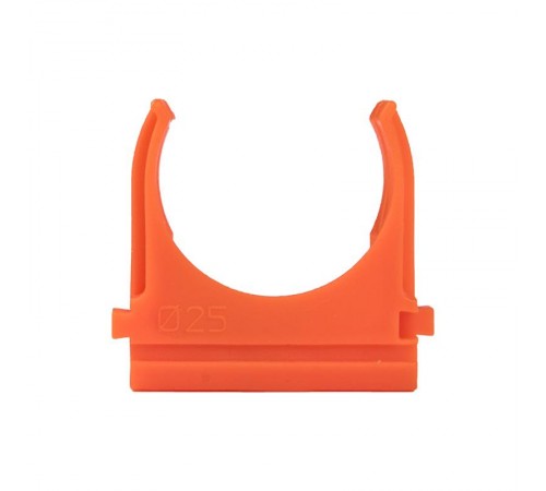 Крепеж-клипса оранжевая d25мм (10шт.) Plast EKF PROxima  derj-z-25o  EKF