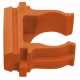 Крепеж-клипса оранжевая d20мм (10шт.) Plast EKF PROxima  derj-z-20o  EKF