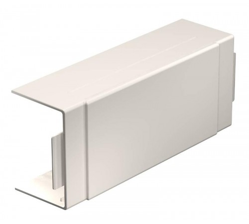 Крышка T-образной секции кабельного канала WDK 60x90 мм (ПВХ,кремовый) (WDK HK60090CW)  6162215  OBO Bettermann