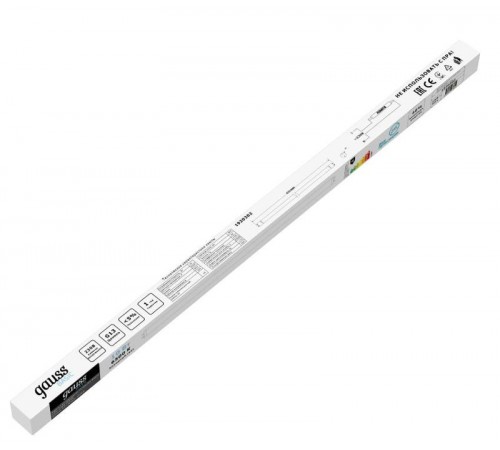 Лампа светодиодная   Basic T8 10W 800lm 6500K G13 600mm стекло LED 1/20  1930302  Gauss