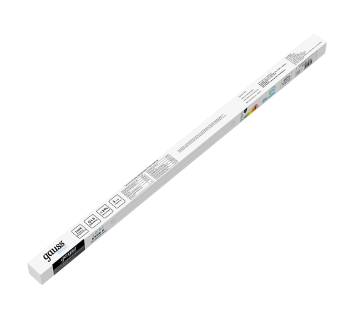 Лампа светодиодная   Basic T8 10W 800lm 6500K G13 600mm стекло LED 1/20  1930302  Gauss