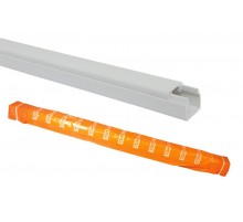 Кабель-канал 12х12 белый  (144 м)  SQ0402-0001  TDM