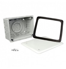 Коробка с крышкой для утепленного фасада KUZ V (KB) 140х180х86-146мм  KUZ-V_KB  Kopos