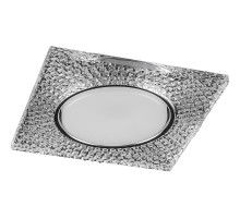 Светильник встраиваемый DL4110 потолочный GX53 прозрачный, хром  40515  Feron