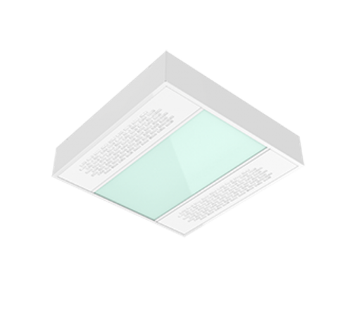 Светильник светодиодный с UV-блоком 30Вт 600*600*127 4000К IP54 с защит силикат стеклом GlWBioguard мат. ди.DALI V1-C0-0UV70-20GD6-5403040  VARTON