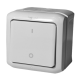 Quteo Серый Выключатель двухполюсный IP44  782339  Legrand