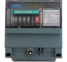Счетчик Меркурий 201.6 10-80А/220В (1 тар.) МЕХ (DIN)