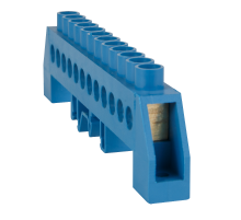 Шина нулевая с изолятором OptiKit  BB-F-PE-DIN-16-8х12 желтый  277968  КЭАЗ