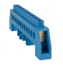 Шина нулевая с изолятором OptiKit  BB-F-PE-DIN-16-8х12 желтый  277968  КЭАЗ