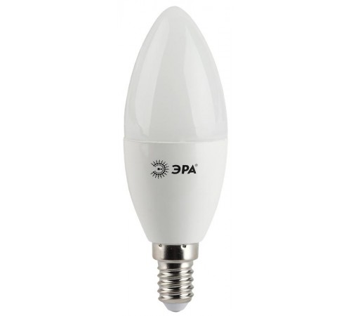 Лампа светодиодная LED 5Вт E14 220В 4000К smd B35 свеча  Б0018872  ЭРА