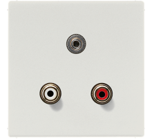 2x Cinch Audio (RCA) / Stereo разъем (TRS 3.5 mm) MALS1011LG Jung