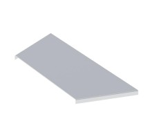 Крышка для переходника по ширине правостороннего лестничного усиленнаяй 100х400х300 мм (2 мм) EKF  kwrltp100х400х300-2  EKF