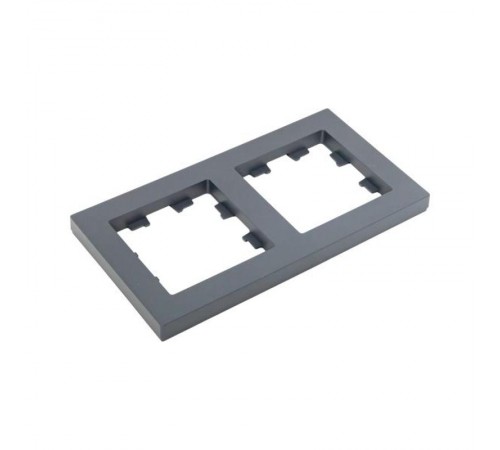 2 - местная рамка, графит, пластик Эпика  UP1-FPG-02 EKF