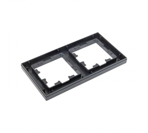 2 - местная рамка, графит, пластик Эпика  UP1-FPG-02 EKF