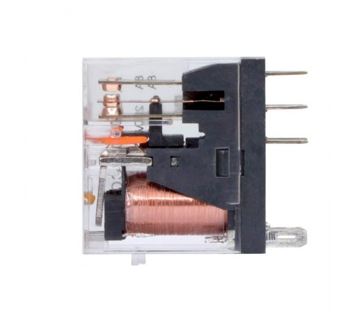 Одиночное реле, 2 перекидных контакта, 230 В AC  IR-230AC-2CO  DKC