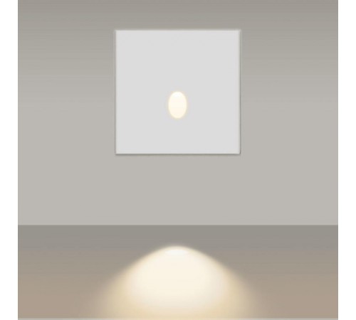 Светильник LT-GAP-S70x70-3W Warm3000 (WH, 30 deg)  025738  Arlight