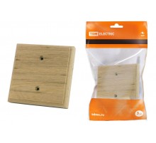 Накладка на бревно деревянная универсальная НБУ 1П 95х95 мм, под покраску  SQ1821-0404  TDM