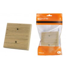 Накладка на бревно деревянная универсальная НБУ 1П 95х95 мм, под покраску  SQ1821-0404  TDM