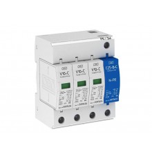 Устройства защиты от импульсных перенапряжений УЗИП для силовых сетей 3+NPE (Класс II+III), 320 В (V10-C 3+NPE-320)  5094924  OBO Bettermann