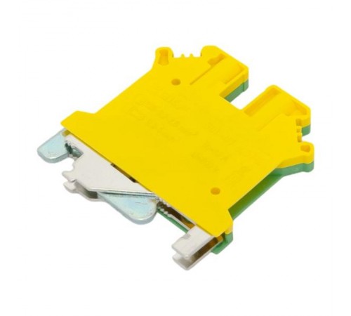 Клеммная колодка винтовая 2.5 UT земля scr-ut-2,5-pe  EKF